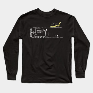 Tunnel drilling machine, black Long Sleeve T-Shirt